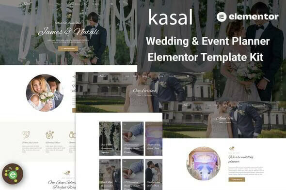 Kasal – Wedding & Event Planner Elementor Template Kit