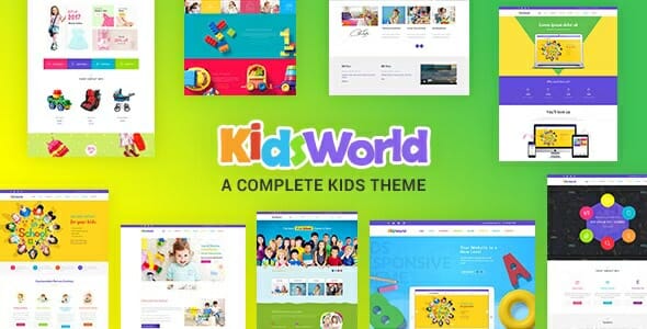 Kids Heaven – Children Education WordPress Theme