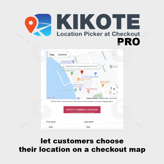 Kikote PRO - Location Picker at Checkout for WooCommerce