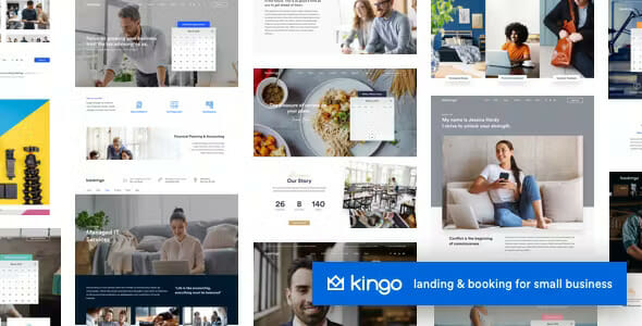 Kingo | Booking WordPress for Small Business