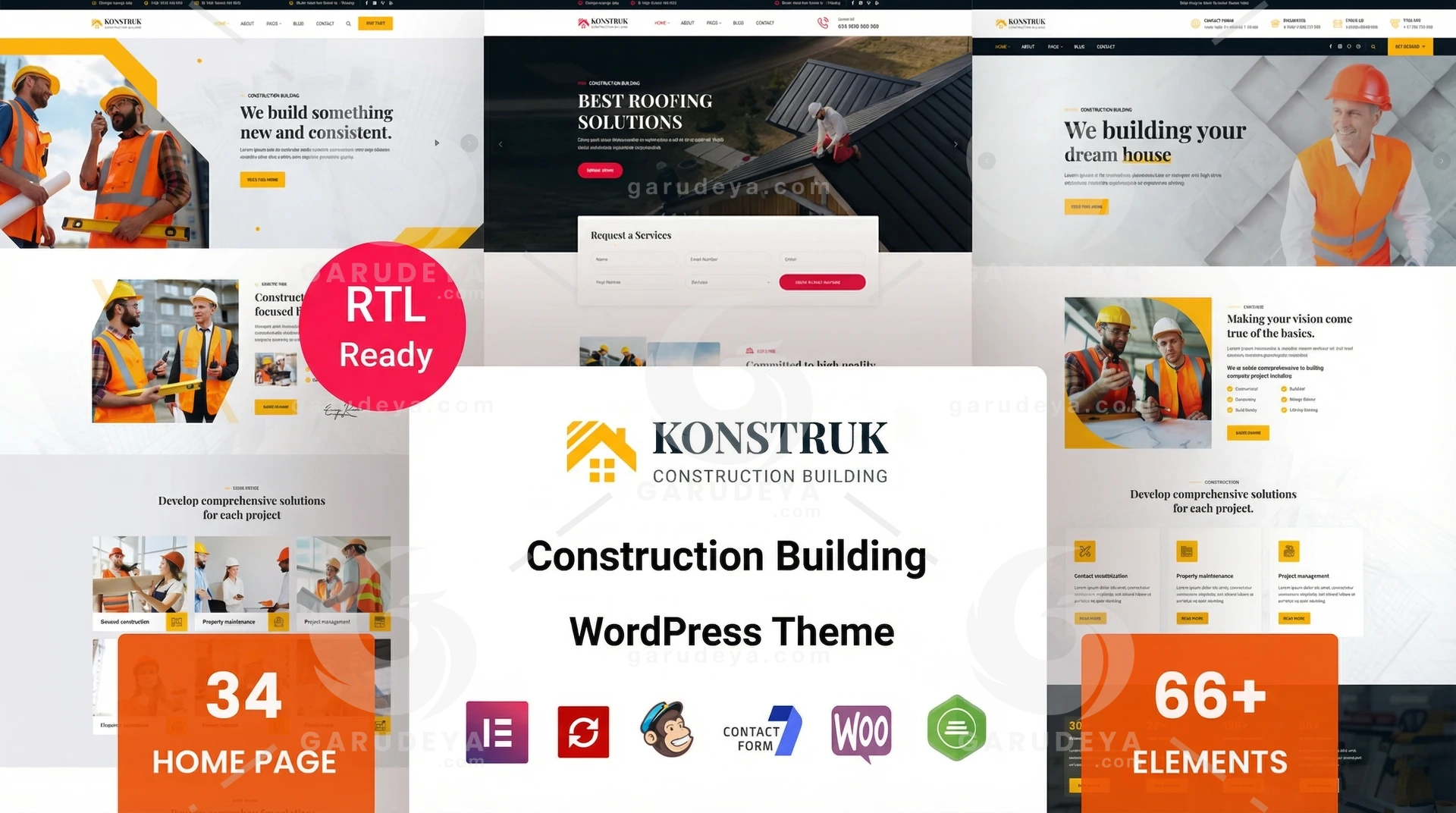 Konstruk – Construction WordPress Theme
