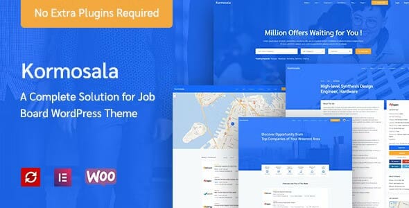 Kormosala – Job Board WordPress Theme