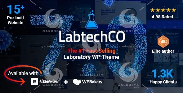 LabtechCO - Laboratory & Science Research WordPress Theme