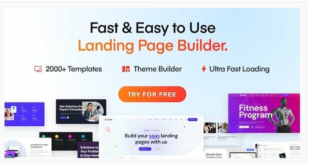 Landio – Multi-Purpose Landing Page WordPress Theme