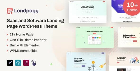 Landpagy - Multipurpose Landing page WordPress Theme