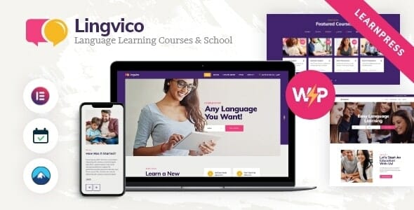 Lingvico – Language Center & Training Courses WordPress Theme