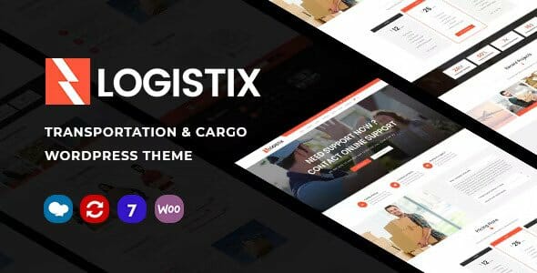 Logistix - Responsive Transportation WordPress Theme