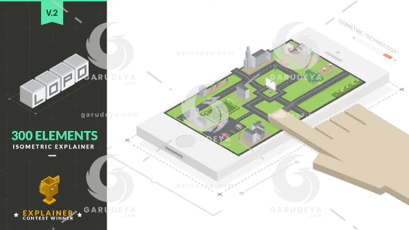 Lopo – Isometric Explainer Kit – Videohive 9303389