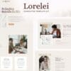 Lorelei - Feminine Business Elementor Template Kit