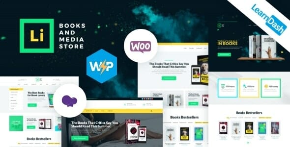 Lorem Ipsum - Books & Media Store WordPress Theme