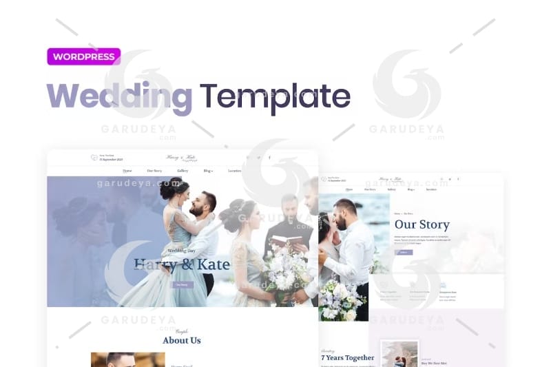 Lovedy – Wedding Template Kit