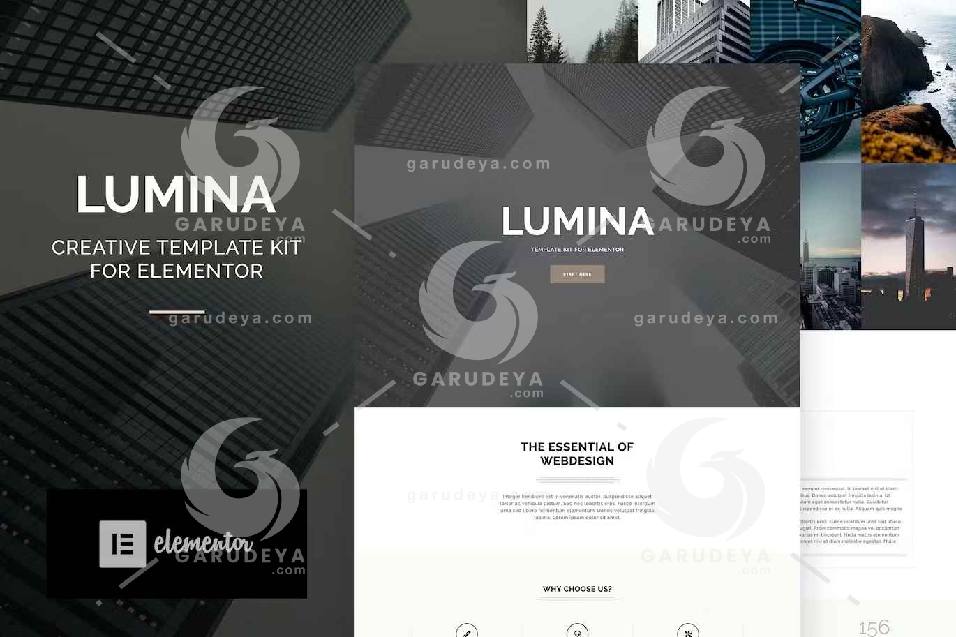 Lumina – Creatives & Business Elementor Template Kit