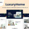 LuxuryHome - Interior Design & Furniture Elementor Template Kit