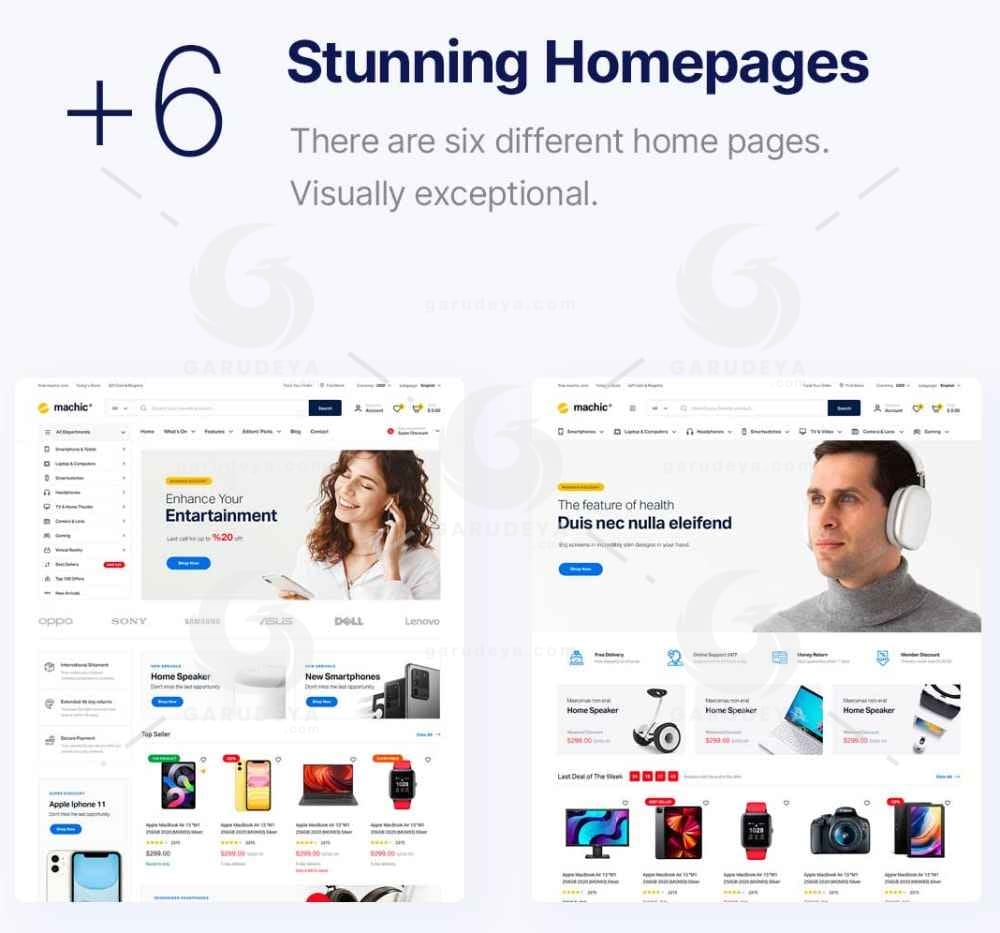 Machic - Electronics Store WooCommerce Theme demo