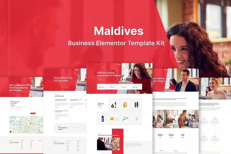 Maldives – Business & Agency Elementor Template Kit