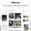 Manan - Interior Designer Elementor Template Kit