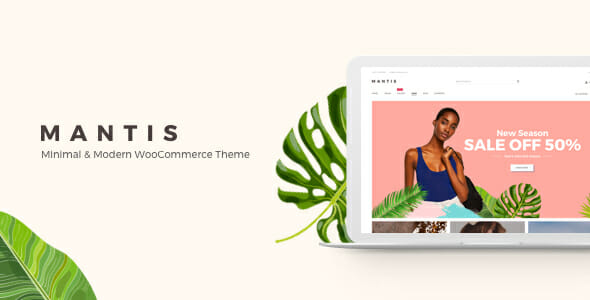 Mantis – Minimal & Modern WooCommerce Theme