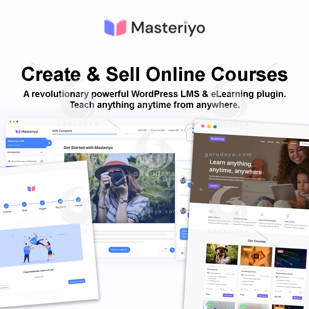 Masteriyo PRO – LMS & eLearning WordPress plugin