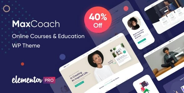 MaxCoach – Online Courses, Personal Coaching & Education WP Theme