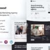 Medboost - Social Media Marketing Agency Elementor Template Kit