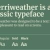 Merriweather Font