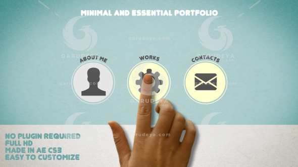 Minimal and Essential Portfolio – VideoHive 3046995