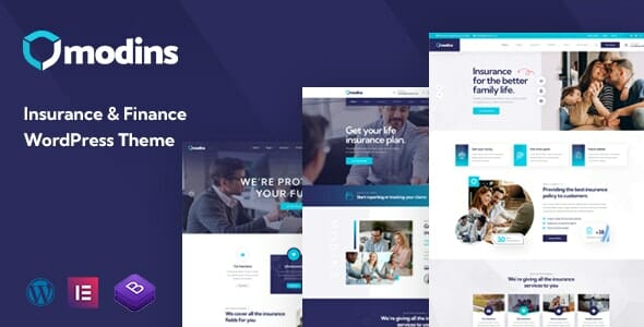 Modins – Insurance & Finance WordPress Theme