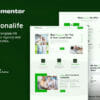 Monalife - Insurance Agency & Finance Elementor Template Kit