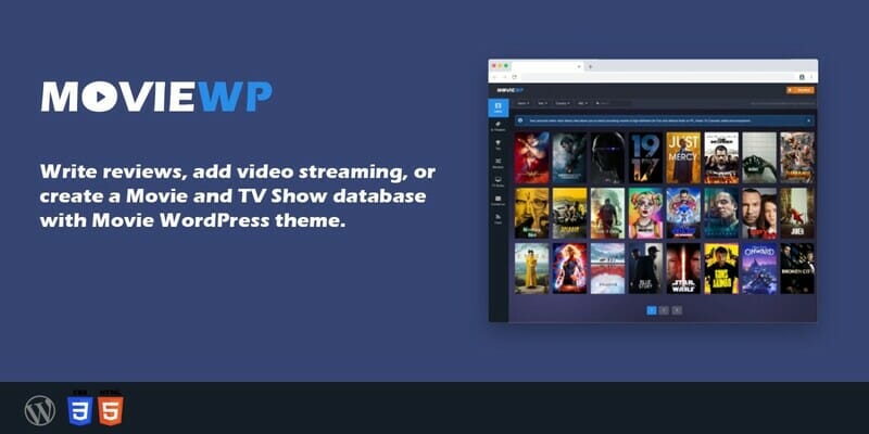MovieWP - Wordpress Theme