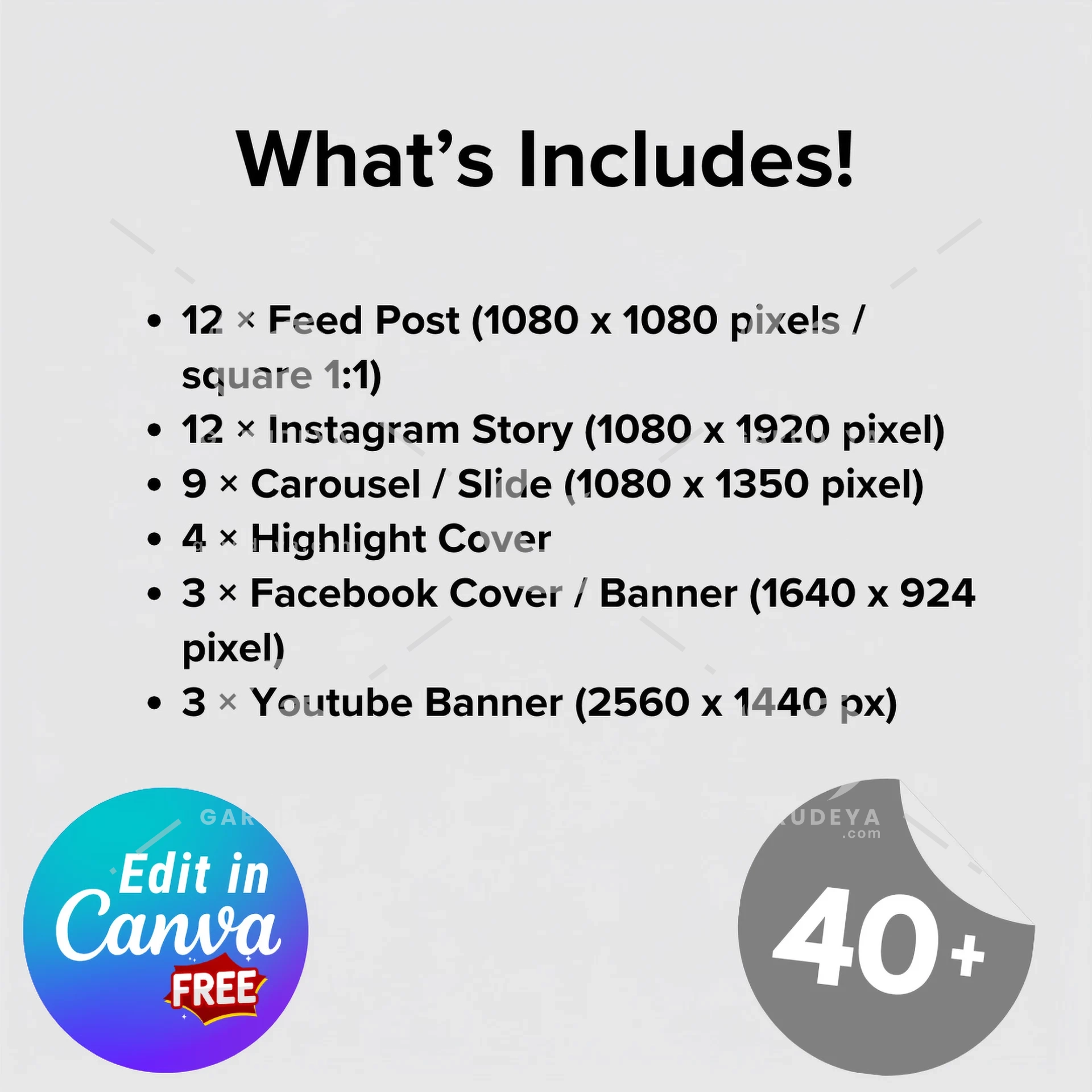 Music School Canva Templates | Kids Teen Academy Social Media Bundle