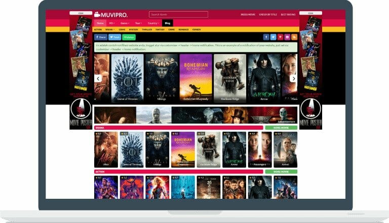 Muvipro – Movie WordPress Theme