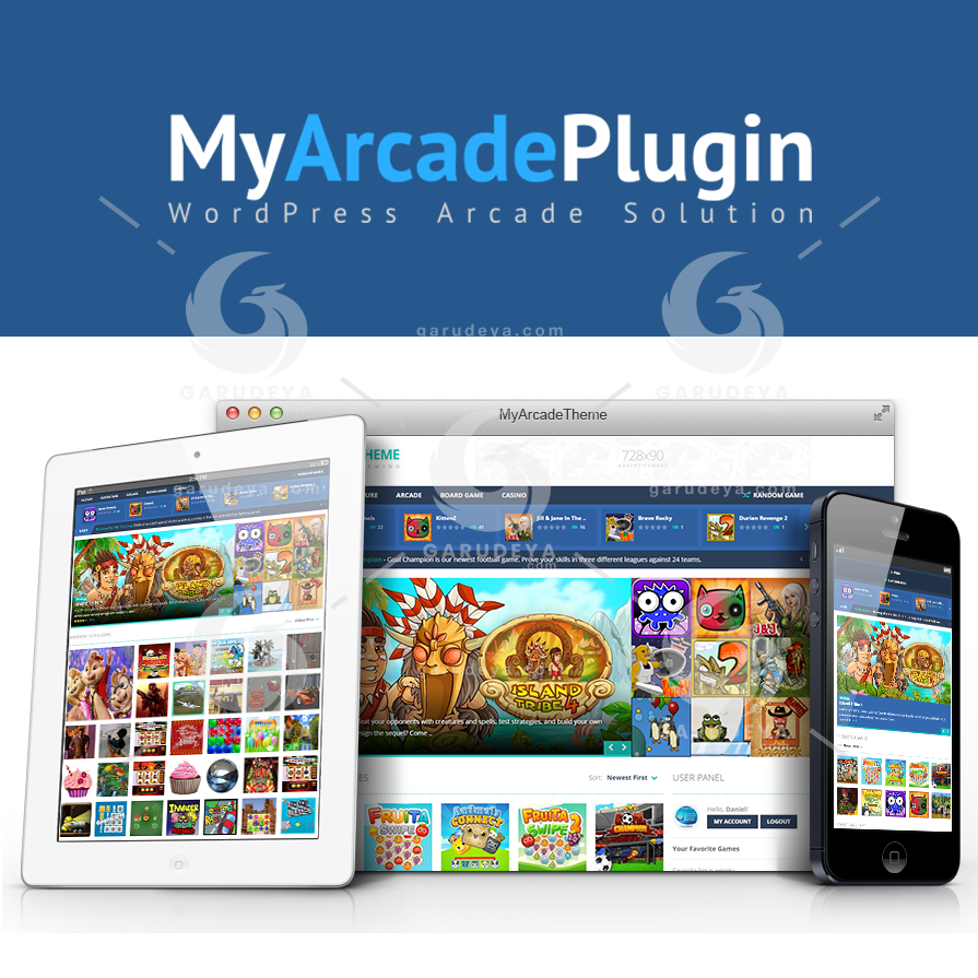 MyArcadePlugin Pro – WordPress Arcade Solution