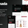 Nada - Guitar Lessons & Courses Elementor Template Kit