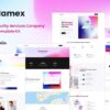 Namex - Cyber Security Services Company Elementor Template Kit