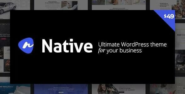 Native – Stylish Multi-Purpose Creative WordPress Theme