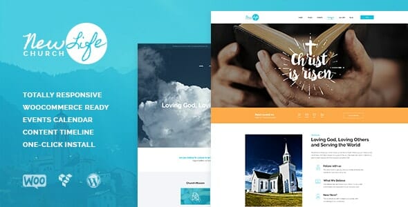 New Life – Church & Religion WordPress Theme