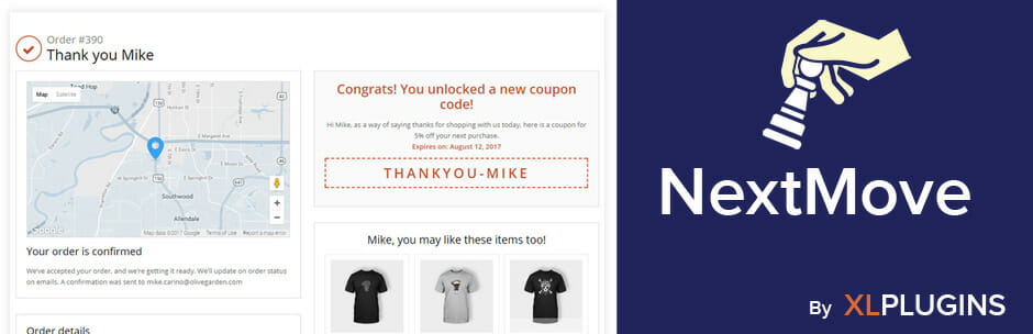 NextMove WooCommerce Thank You Page