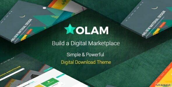 Olam – Easy Digital Downloads Marketplace WordPress Theme