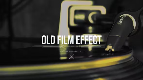 Old Film Effect VideoHive 51742052