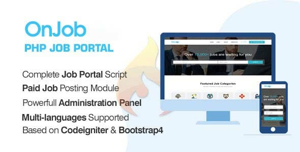 OnJob - PHP Job Portal Application