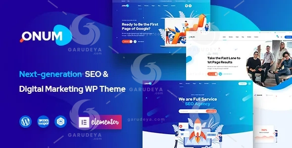 Onum – SEO & Marketing Elementor WordPress Theme