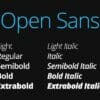 Open Sans Font