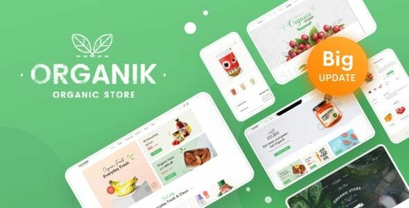 Organik – Organic Food Store WordPress Theme