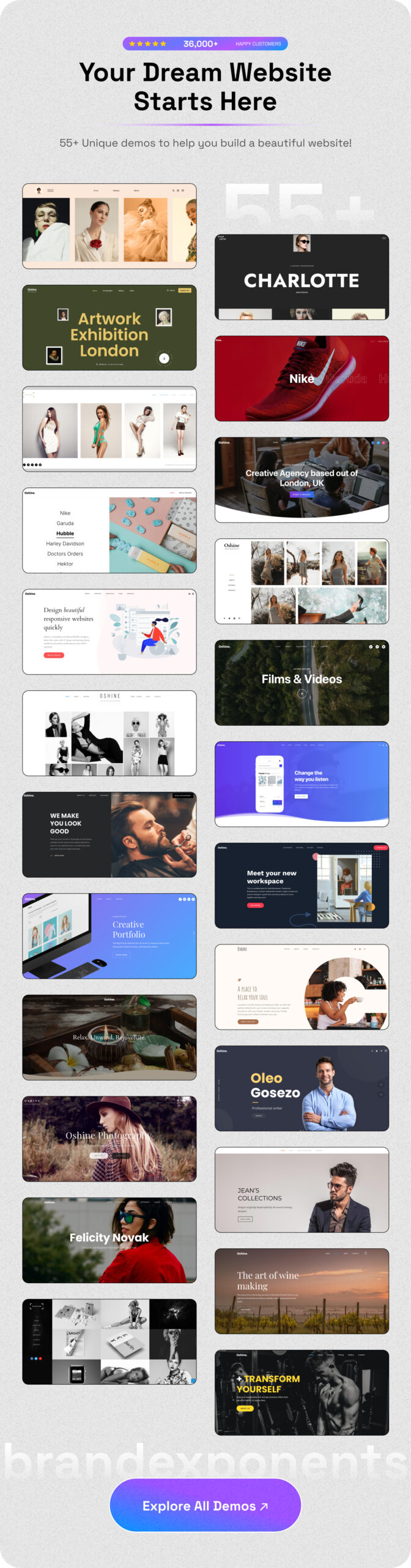 Oshine - Multipurpose Creative WordPress Theme