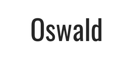 Oswald Font