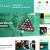 Otaqo - Snooker & Pool Bar Elementor Template Kit