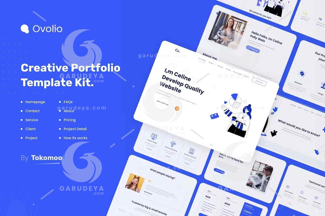 Ovolio – Creative Agency Elementor Pro Template Kit