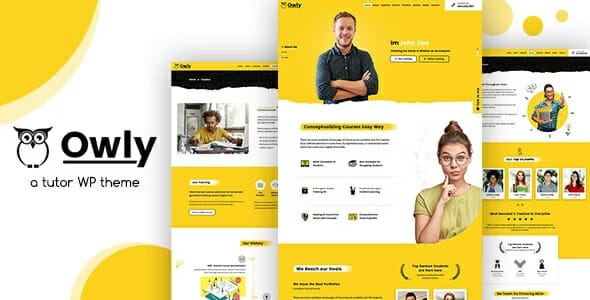 Owly – Tutoring & eLearning WP Theme