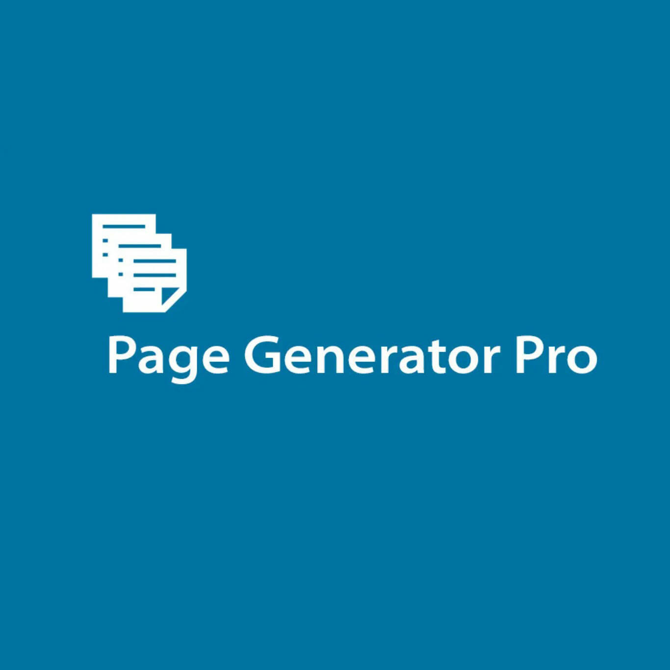 Page Generators Pro By WPzinc For WP