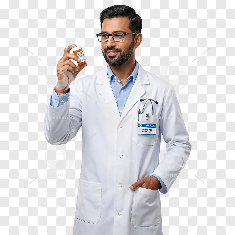 Pakistani Male Pharmacist Transparent PNG